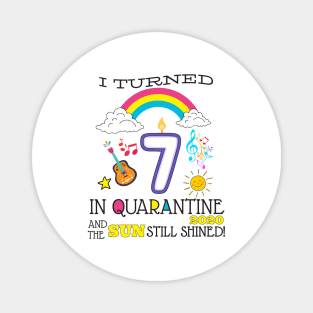 Quarantine 7th Birthday 2020 Magnet